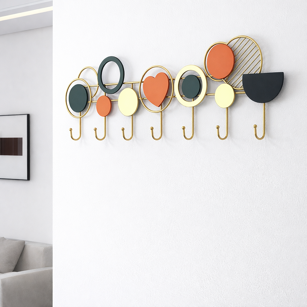Nordic Geometric Wall Hooks
