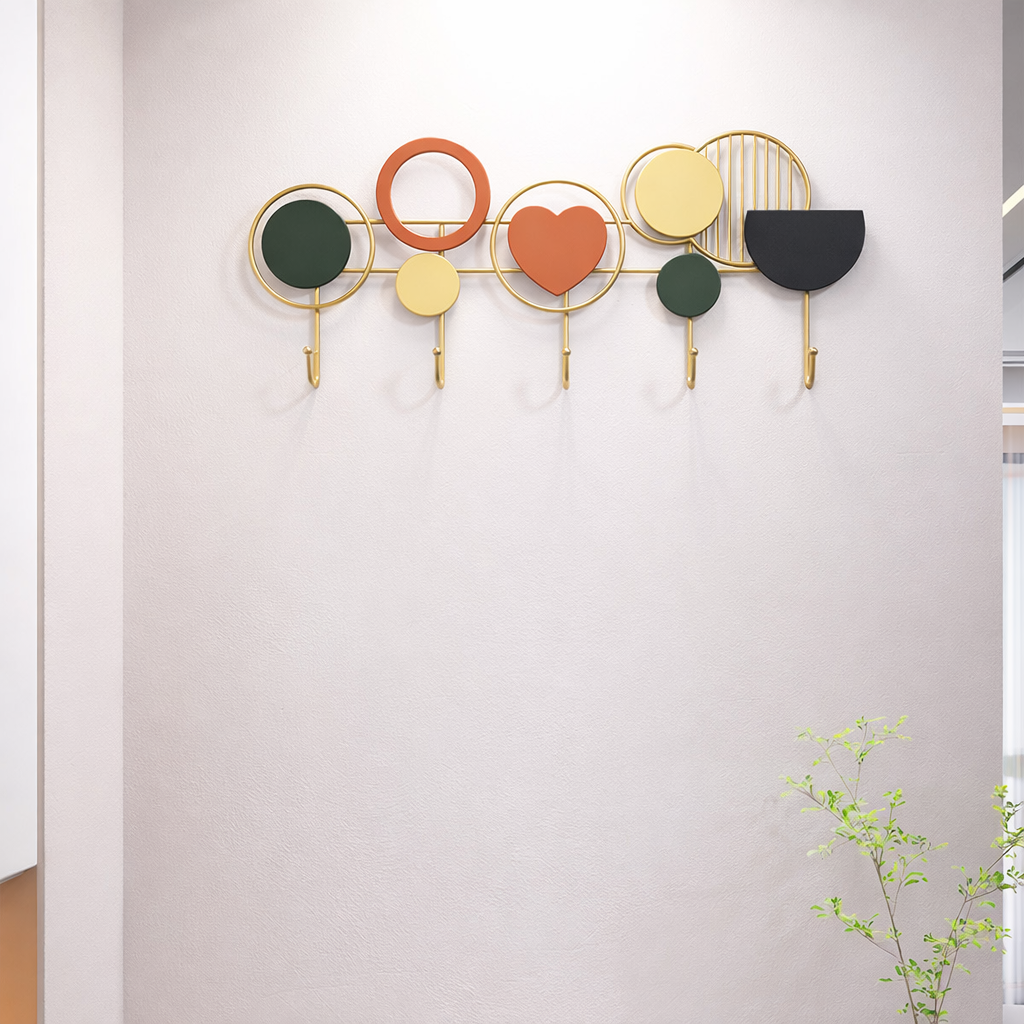 Nordic Geometric Wall Hooks