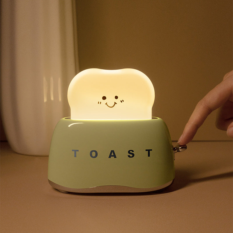 Cute Toast Night Light